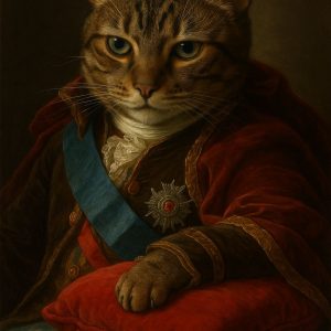 Retrato monárquico de tu Felino
