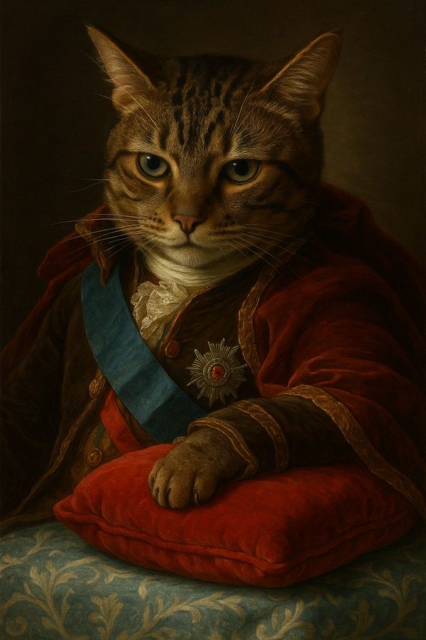 Retrato monárquico de tu Felino